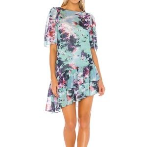 Lovers + Friends CALA dress in Tie Die Medium NEW